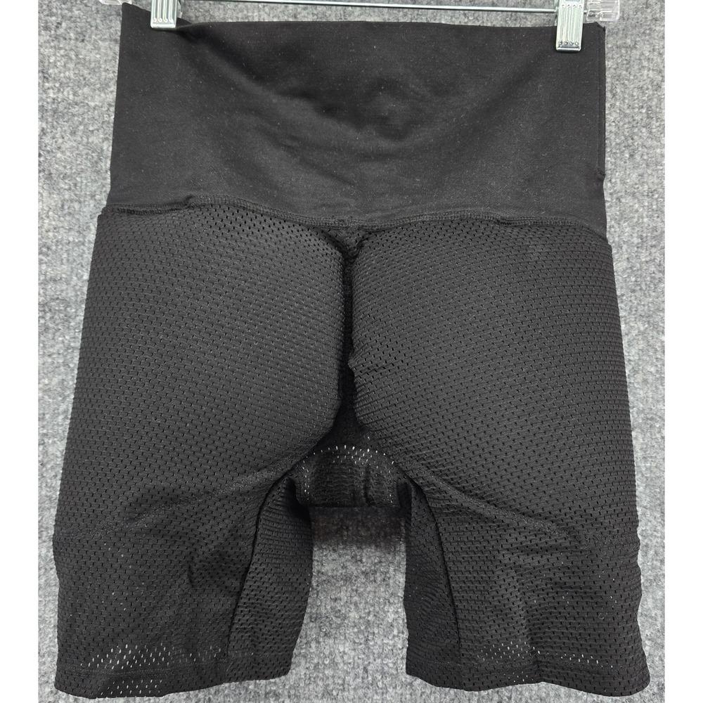 KurvWear Short Booty Butt Enhancer Shapewear Women's L Black Padded High Waist